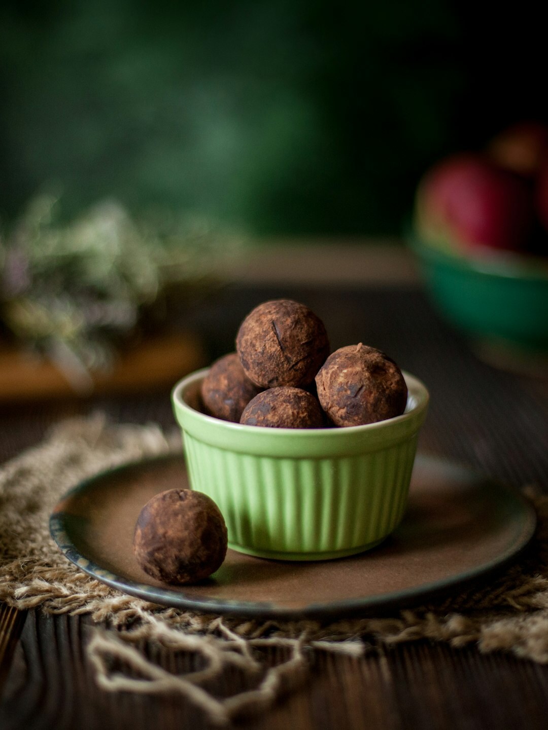 chocolate energy balls