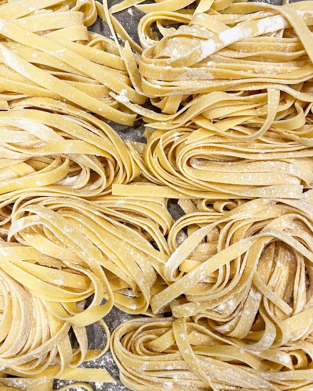 cooked fresh pasta